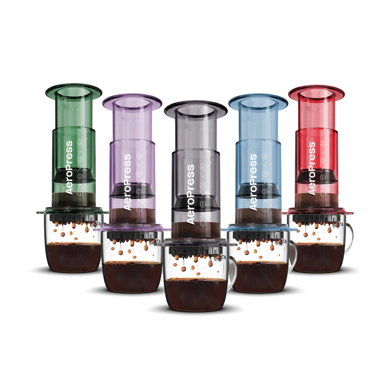 AeroPress Coffee Maker - Clear - Image 4