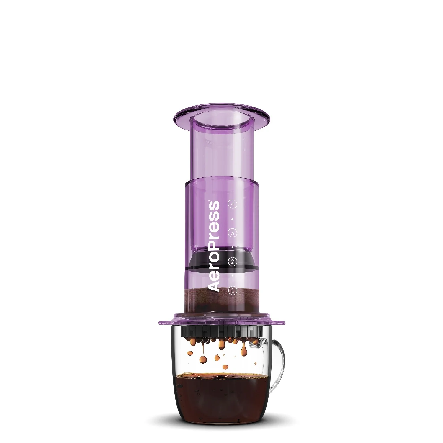 AeroPress Coffee Maker - Clear - Image 7