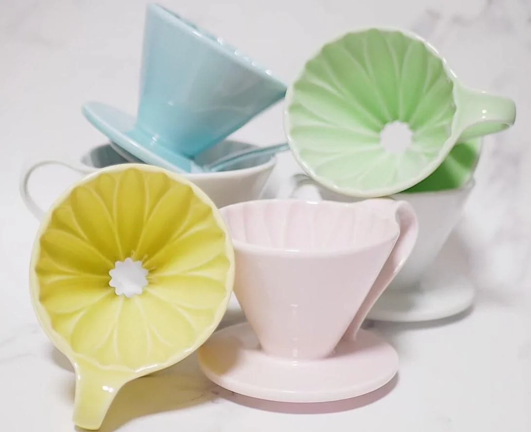 Cafec Flower Dripper Porcelain - Image 3