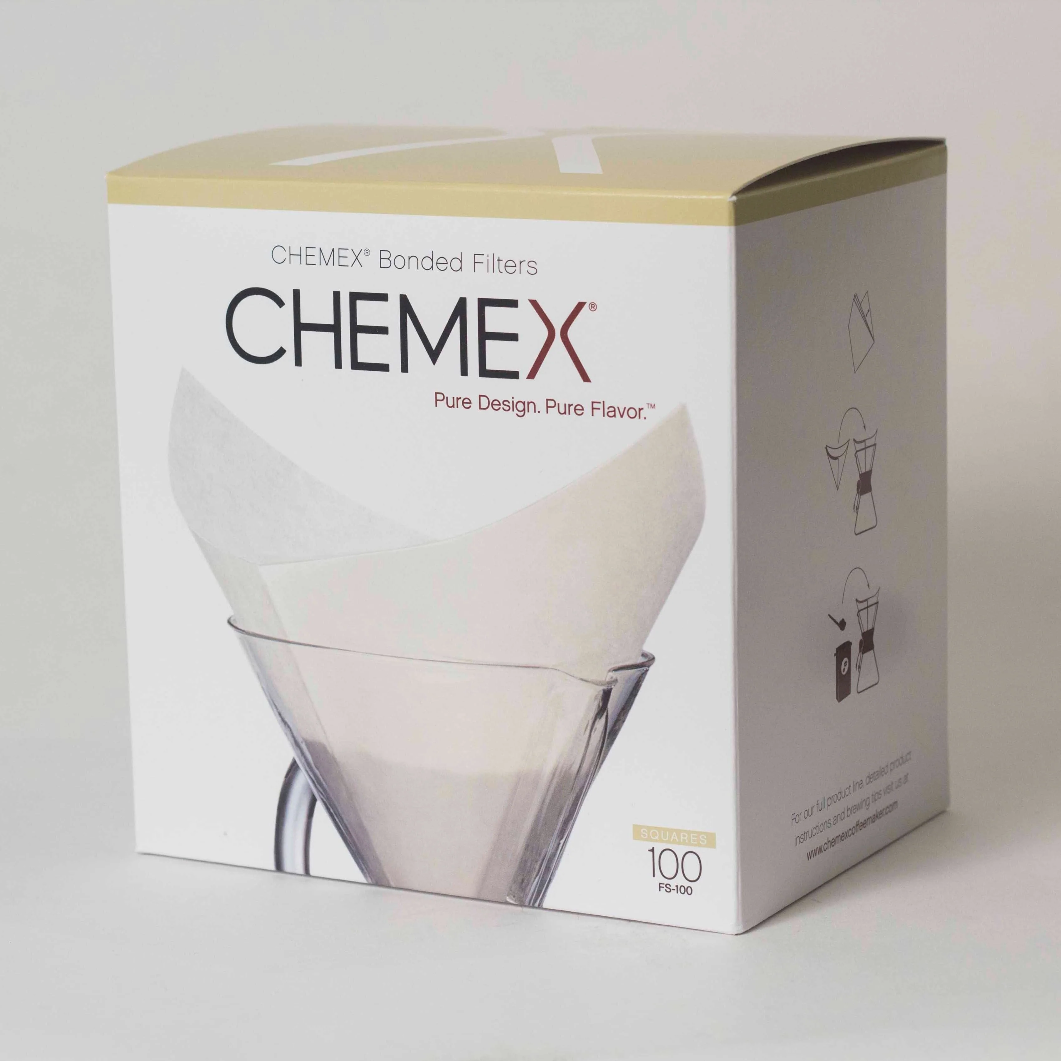 Chemex PreFolded Square Filters (100 Filters) - Image 3